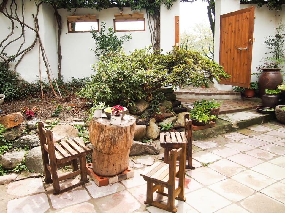 Property building, Garden