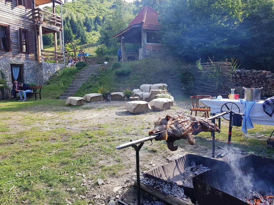Summer, On site, Lunch