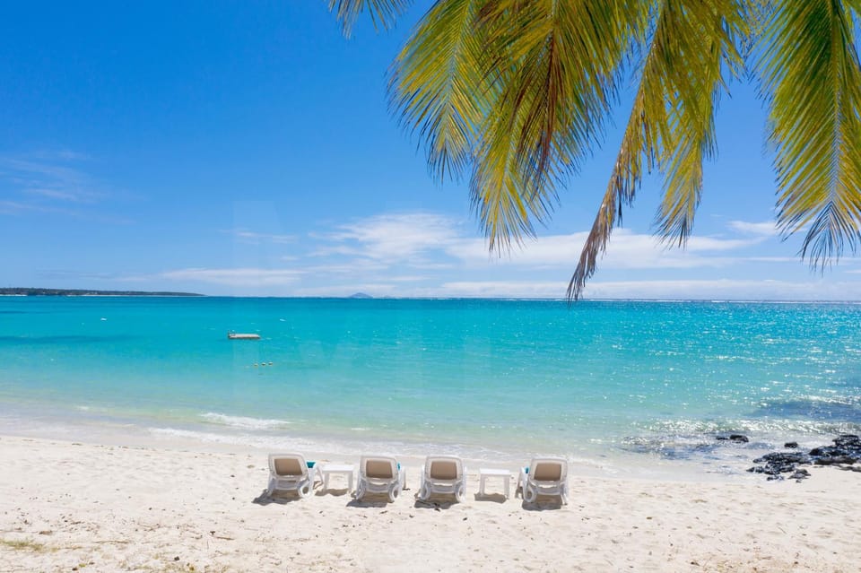 Beach, Sea view, sunbed