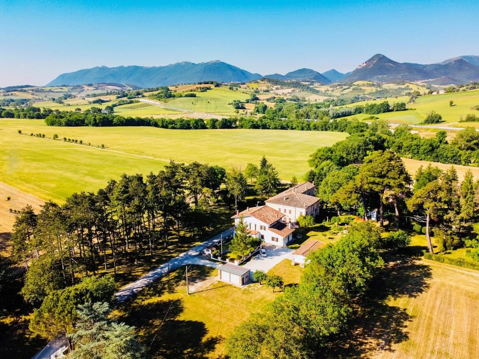 Natural landscape, Bird's eye view
