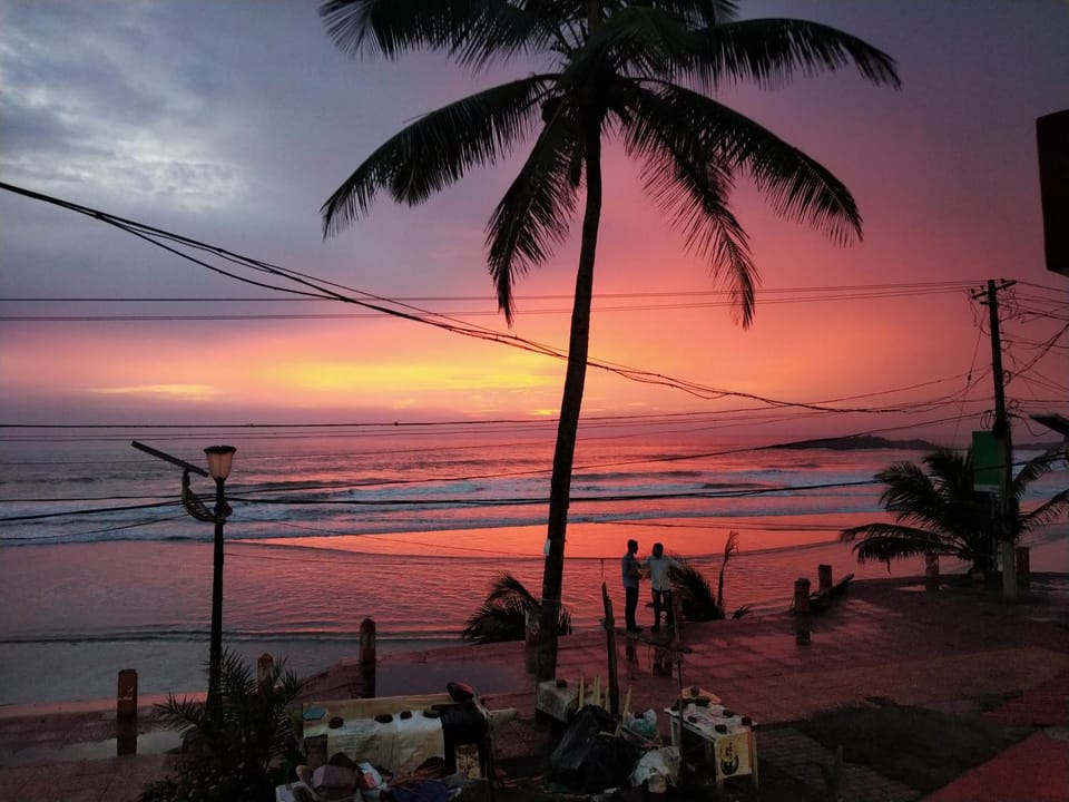 Sea view, Sunset