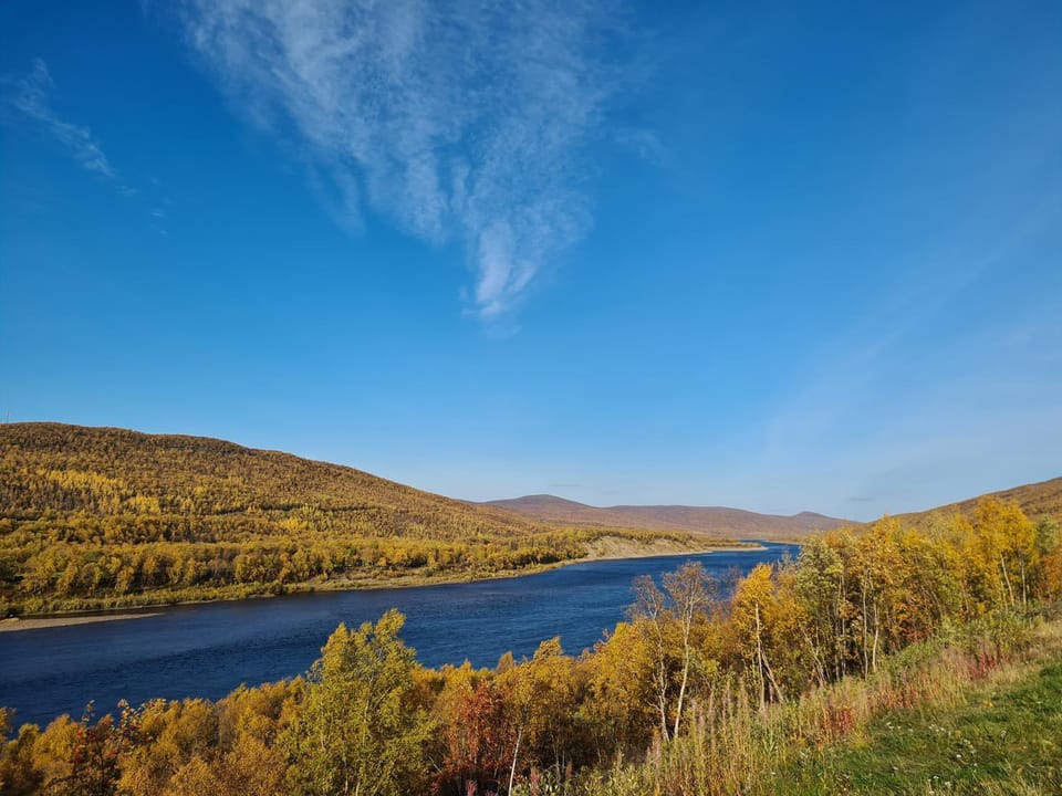 Day, Natural landscape, River view