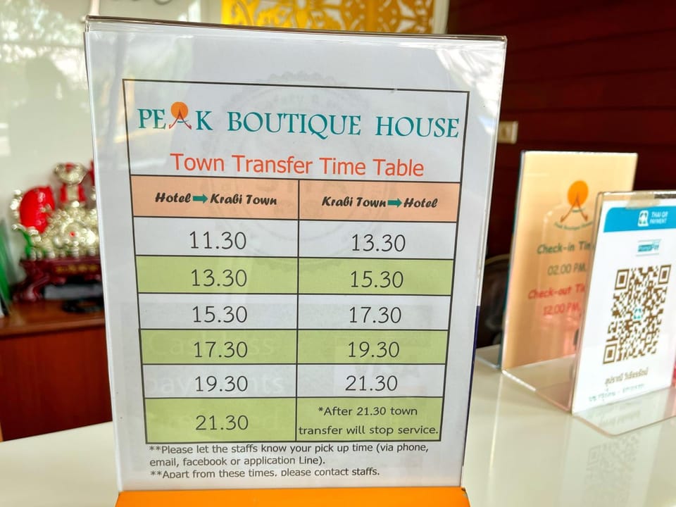 Peak Boutique City Hotel Krabi Bed and Breakfast in Krabi Changwat