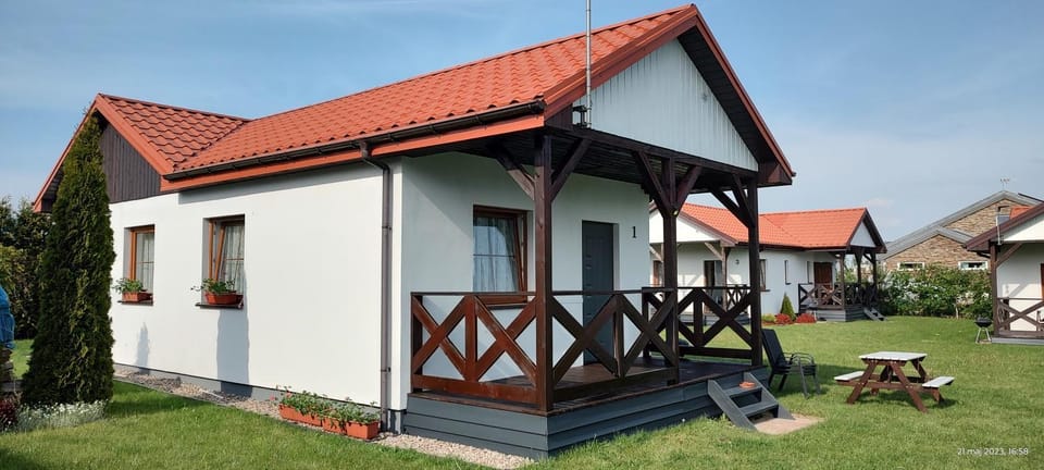 Polne Domki Nature lodge in West Pomeranian Voivodeship, Poland