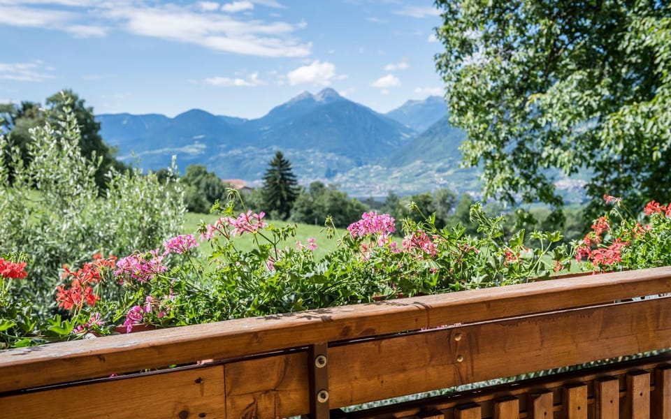 Spring, Balcony/Terrace, Mountain view