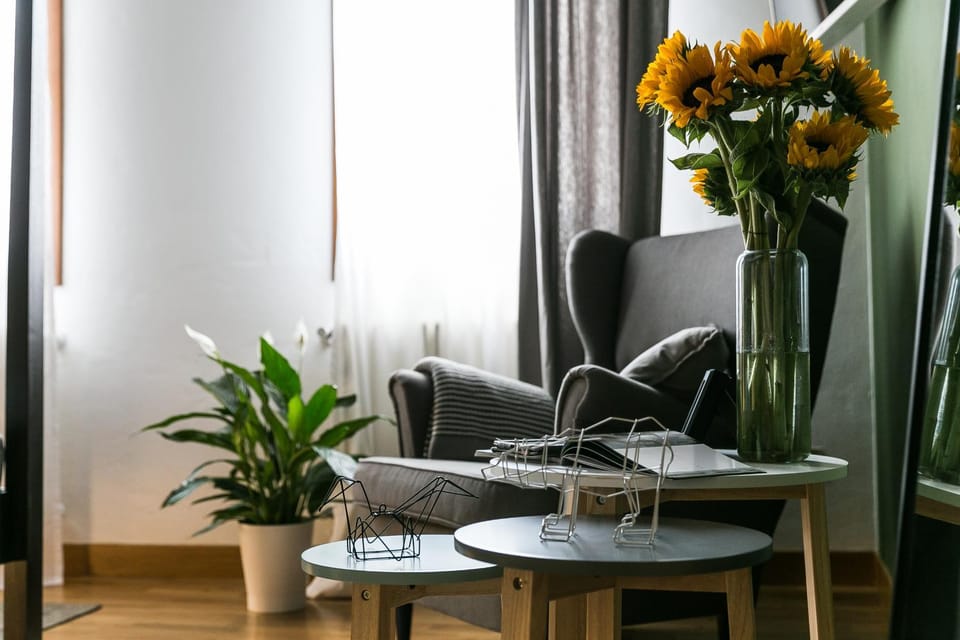 Photo of the whole room, Decorative detail, Bedroom