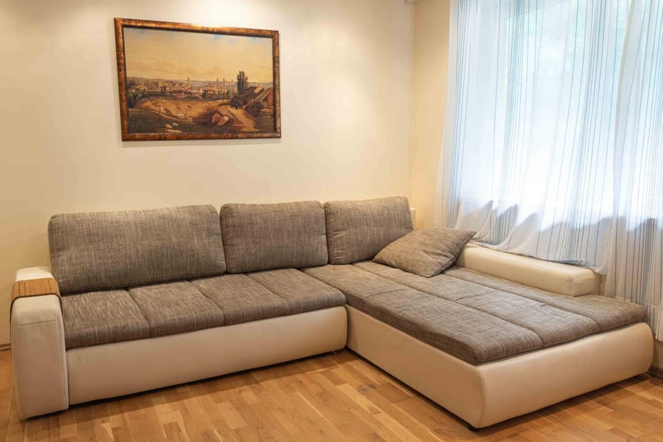Family-friendly 2 rooms apartment with view to a forest Apartment in Klaipėda County, Lithuania
