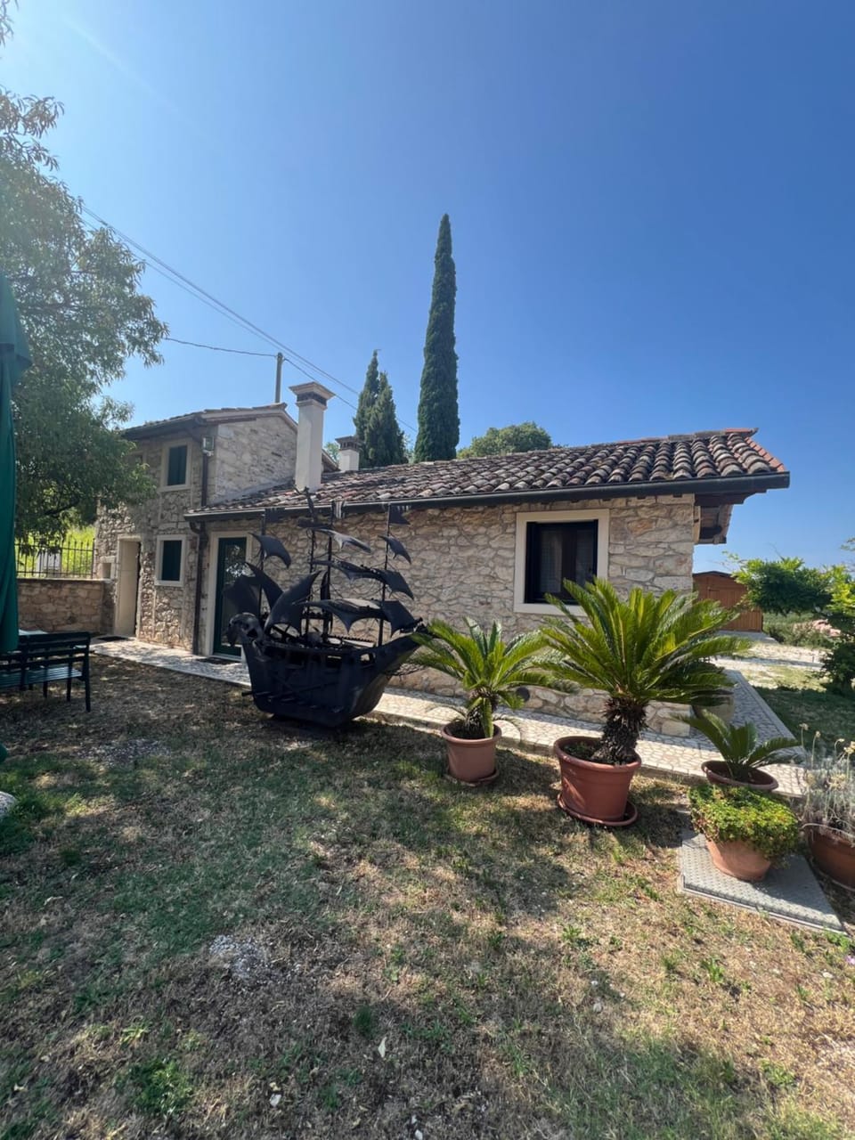 Property building, Garden