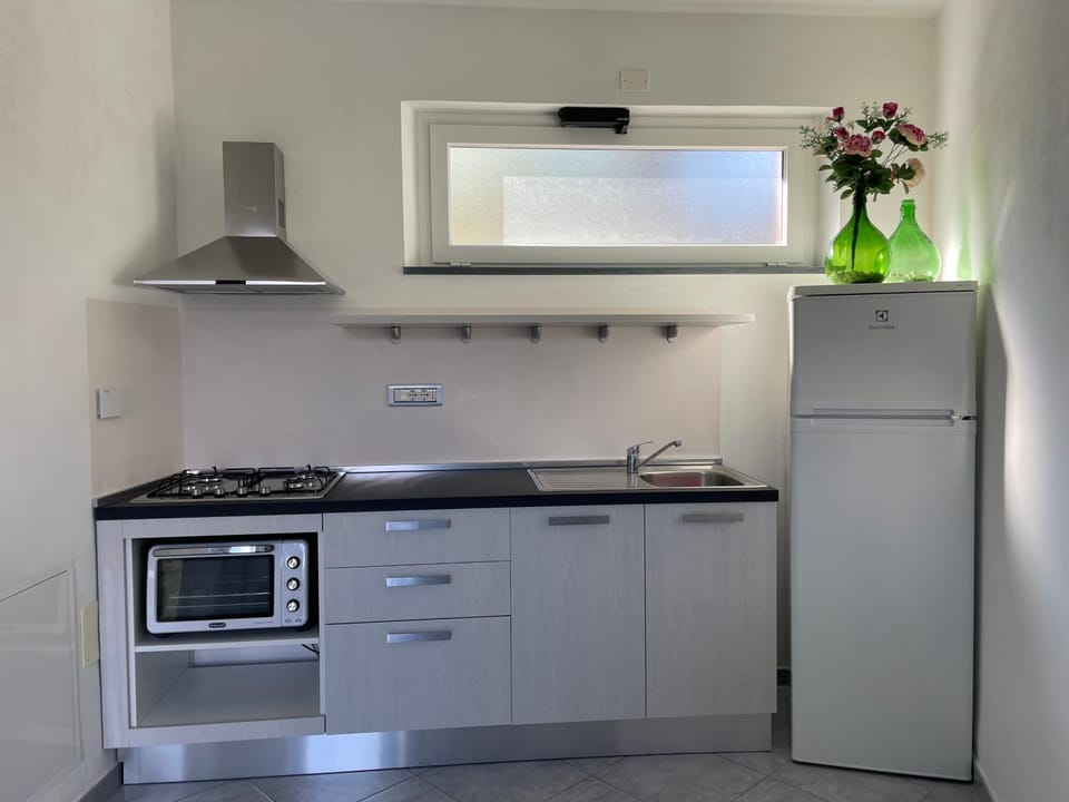 Kitchen or kitchenette, dishwasher, minibar, oven, stove