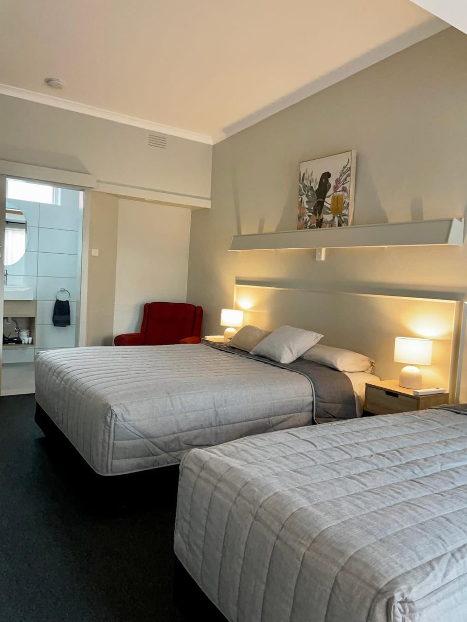 Bed, Bedroom