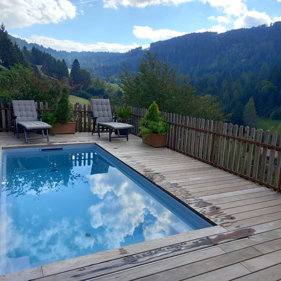 Garden, Swimming pool, Open Air Bath, sunbed