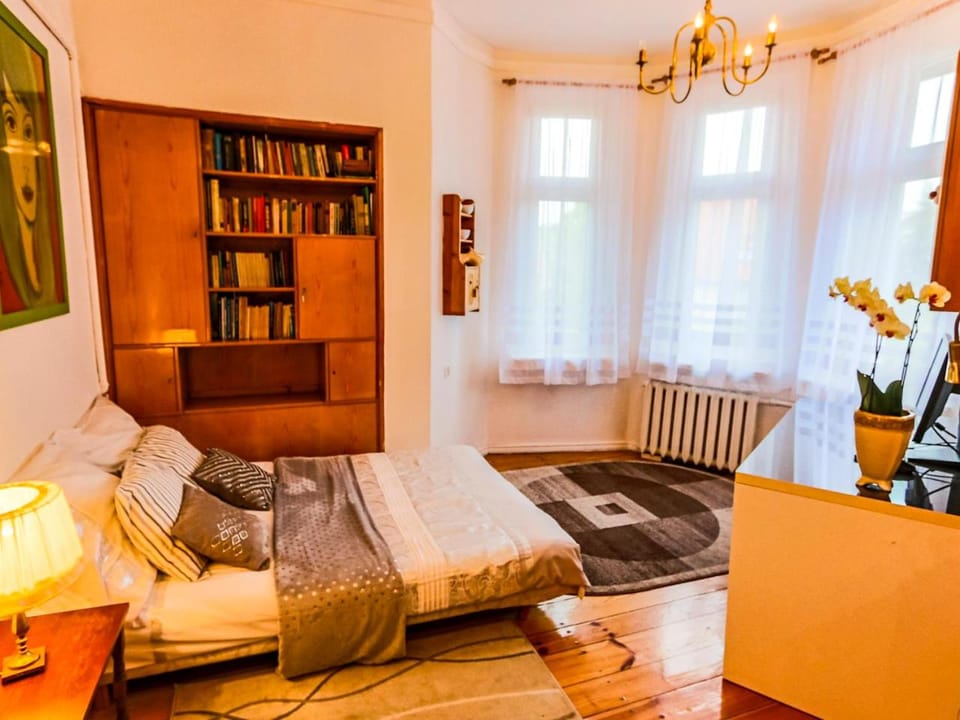 Library, TV and multimedia, View (from property/room), Photo of the whole room, hair dresser, microwave, wardrobe