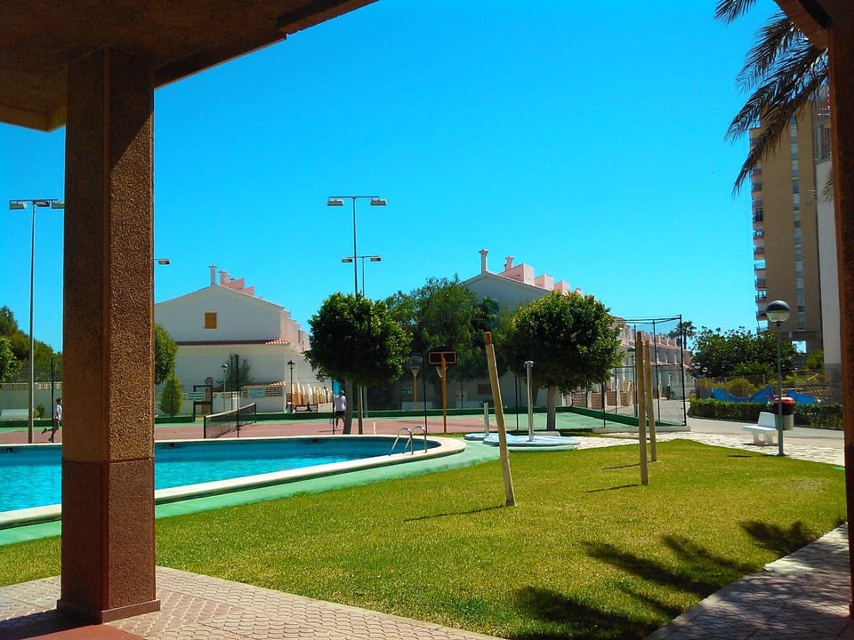 Tennis court, Garden view, Pool view, Swimming pool