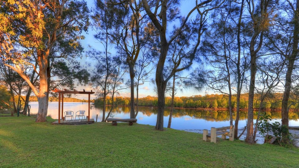 Day, Natural landscape, River view