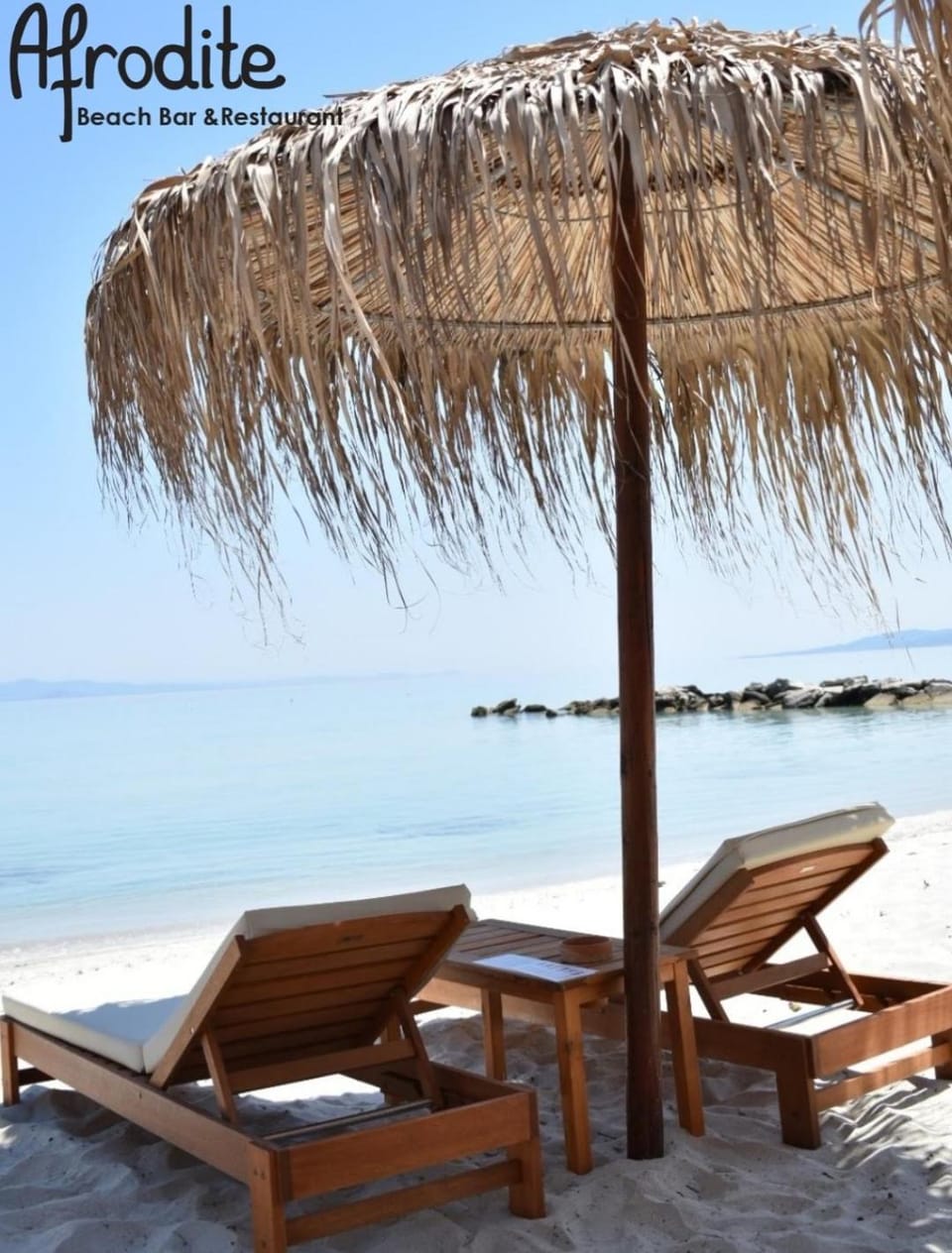 Beach, Sea view, sunbed