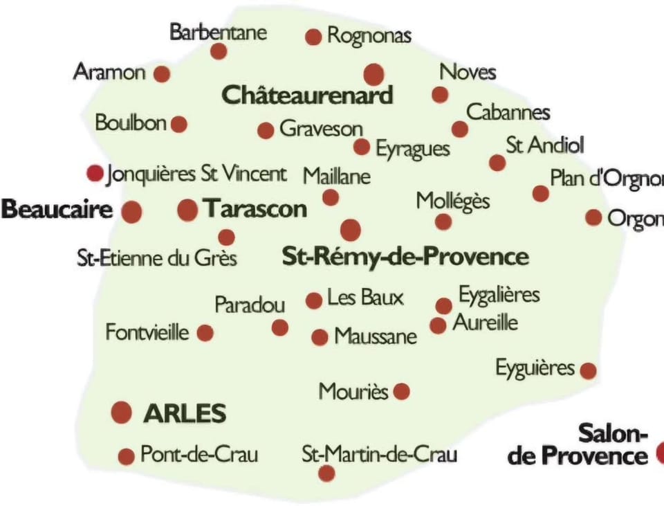 Nearby landmark, Text overlay