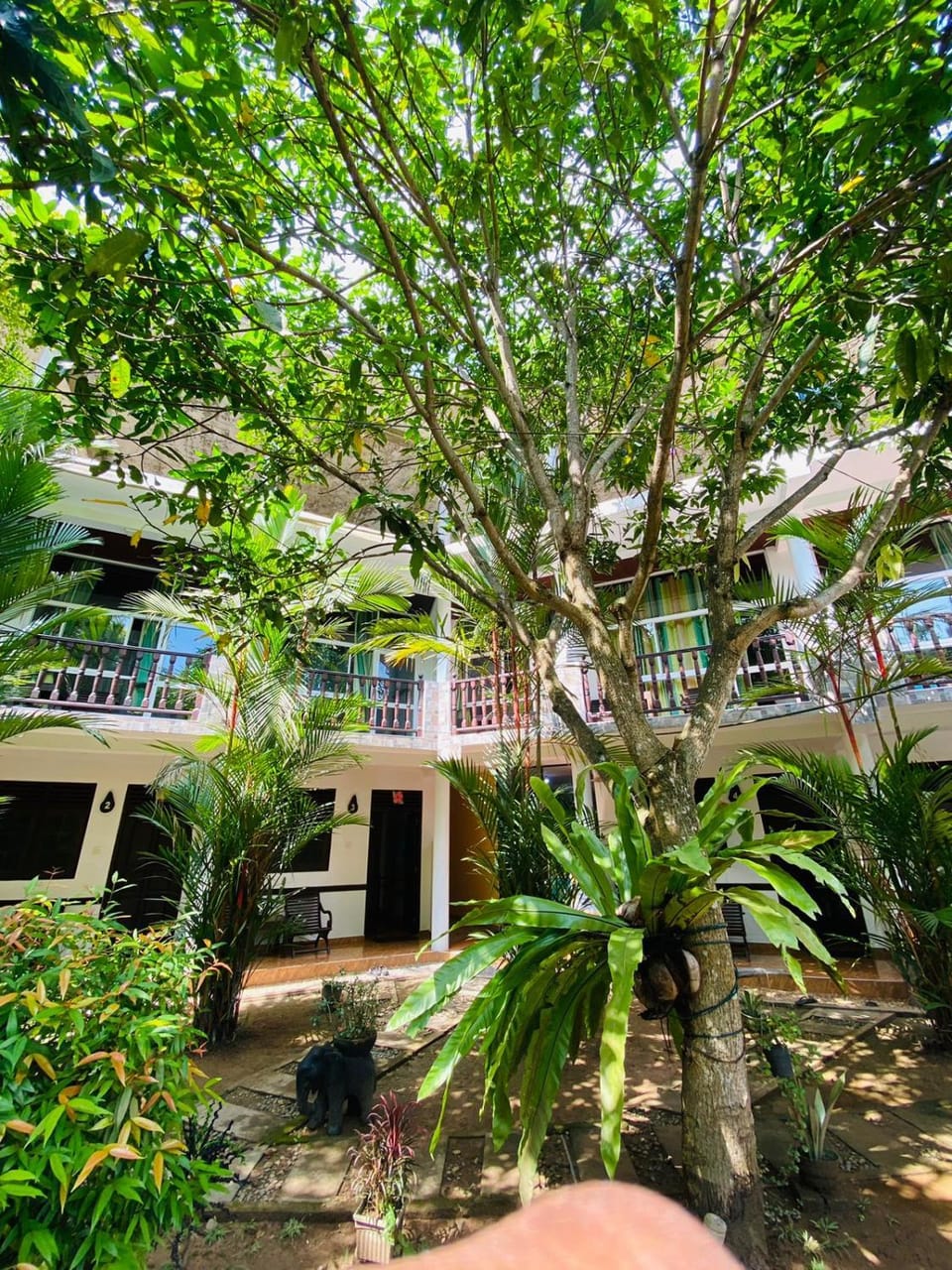 Property building, Garden, View (from property/room), Balcony/Terrace, Garden view