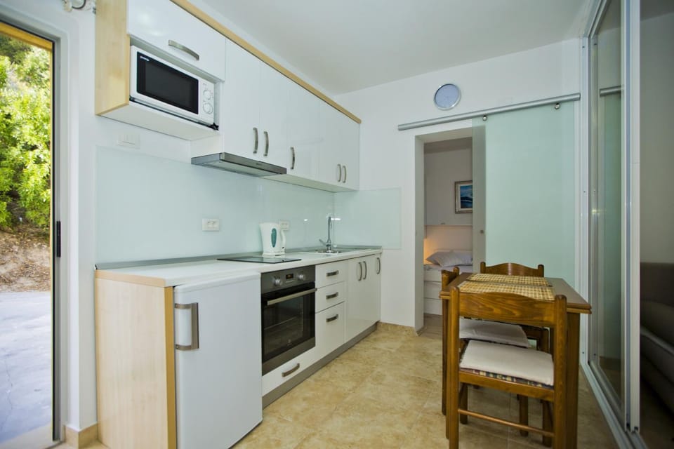 Kitchen or kitchenette, Dining area