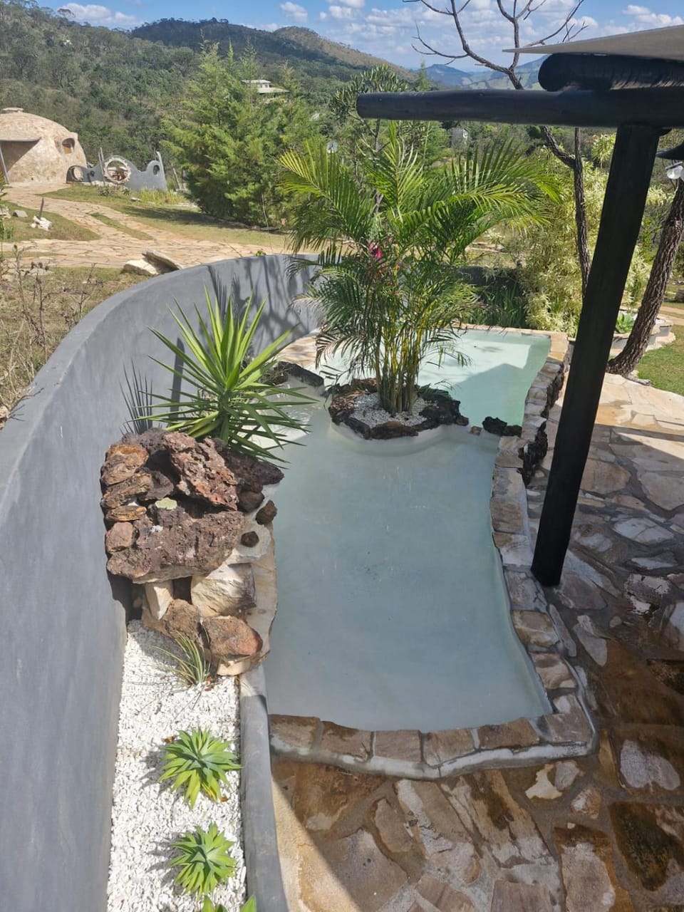 Patio, Garden view, Mountain view, Pool view, Swimming pool