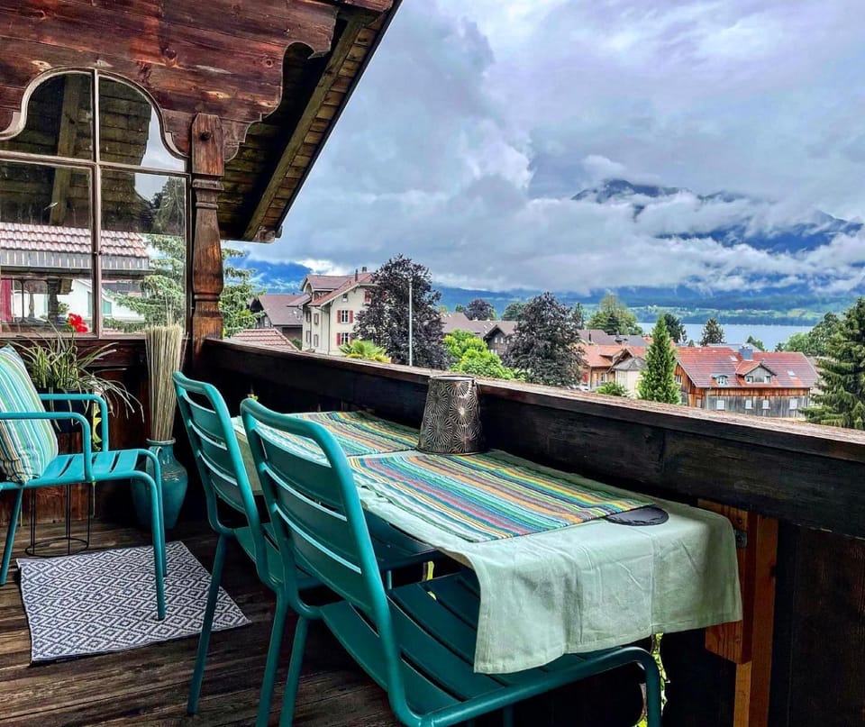 Natural landscape, View (from property/room), Balcony/Terrace, Lake view, Lake view, Mountain view