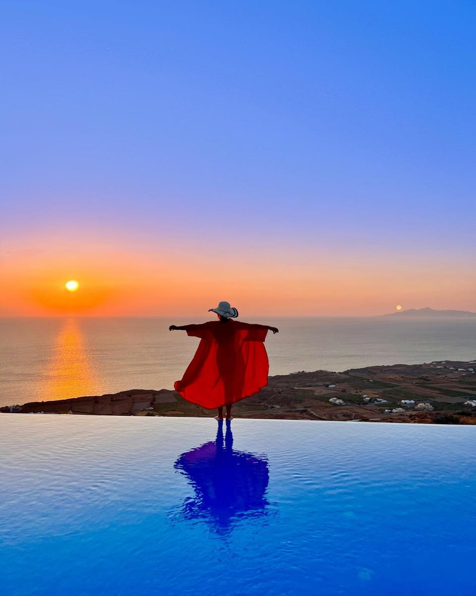Day, Pool view, Sea view, Swimming pool, Sunrise, Sunset