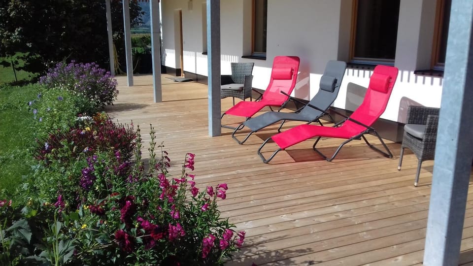 Balcony/Terrace, Garden view, sunbed