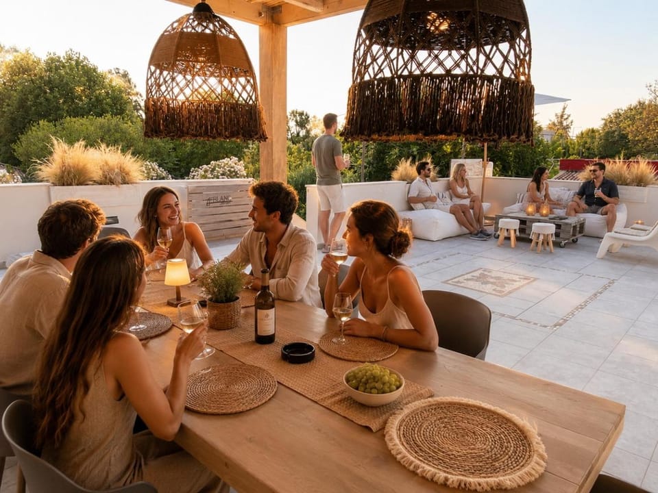 Le Blanc Country House in Corfu, Greece