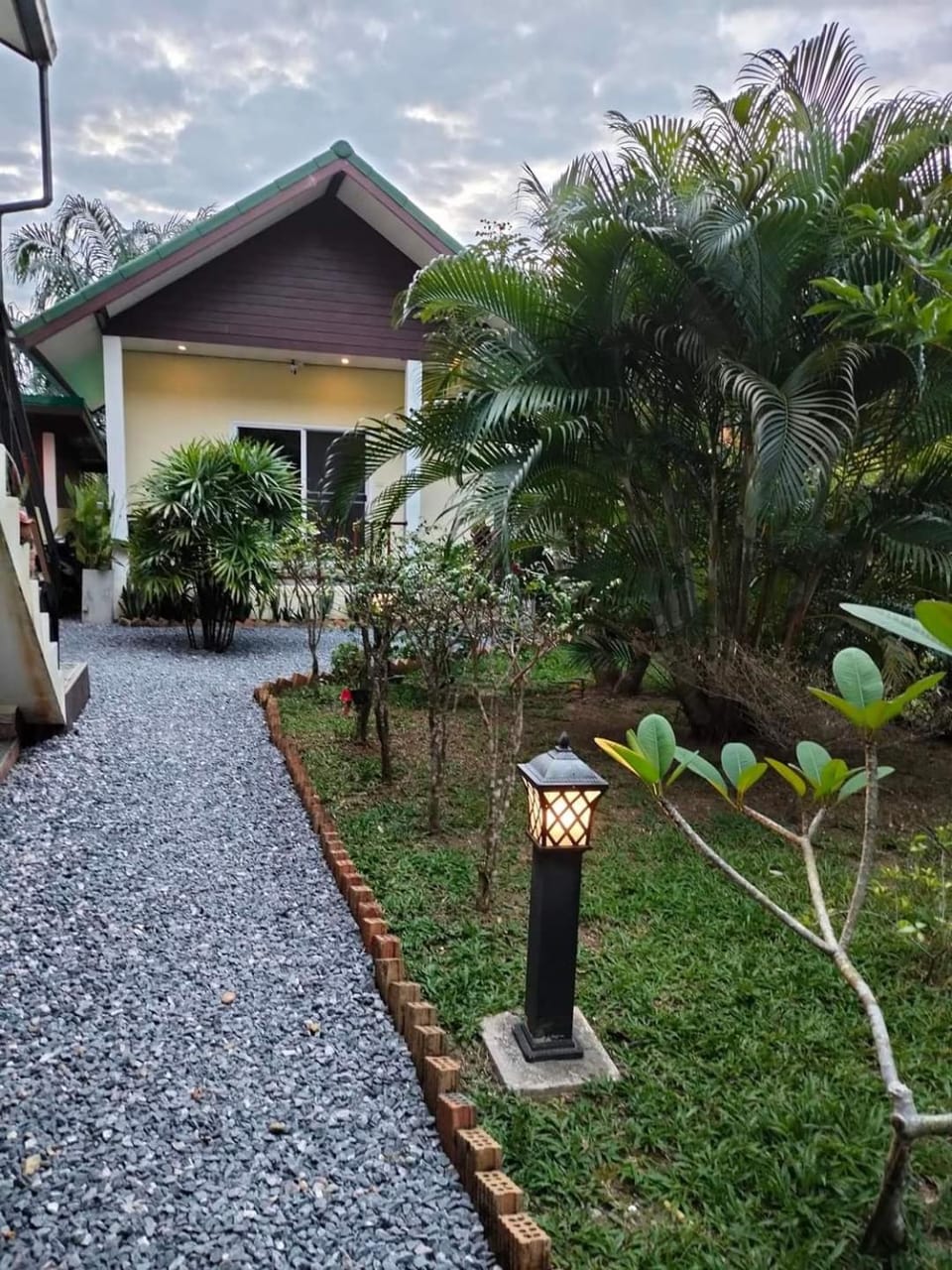 Property building, Garden