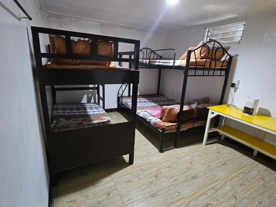 Photo of the whole room, bunk bed