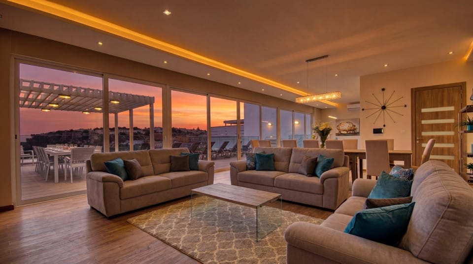 Living room, Seating area