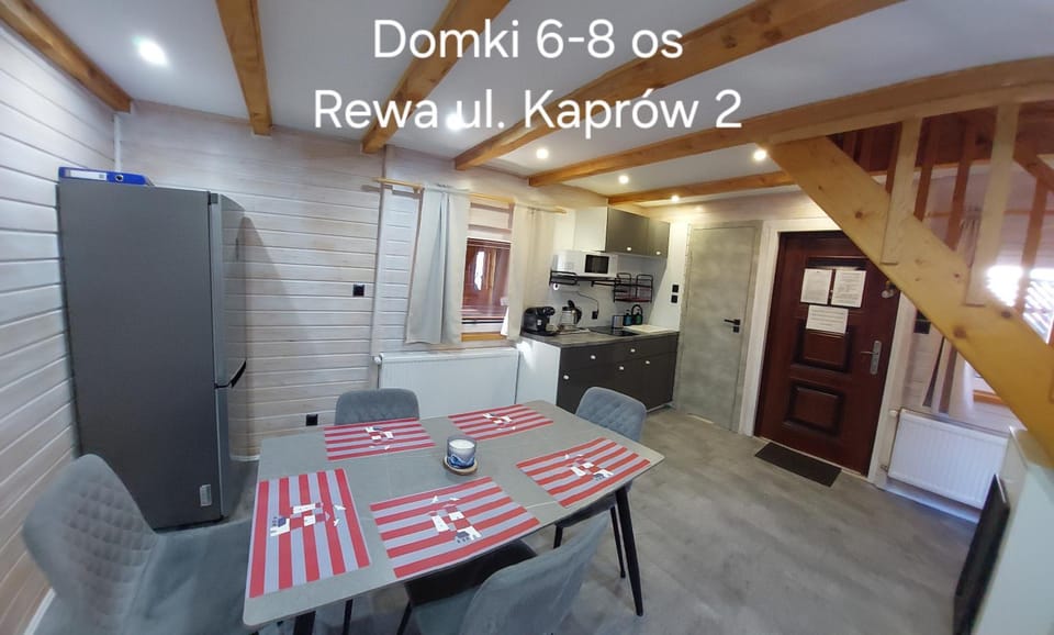Domki Kaper Rewa Nature lodge in Pomeranian Voivodeship