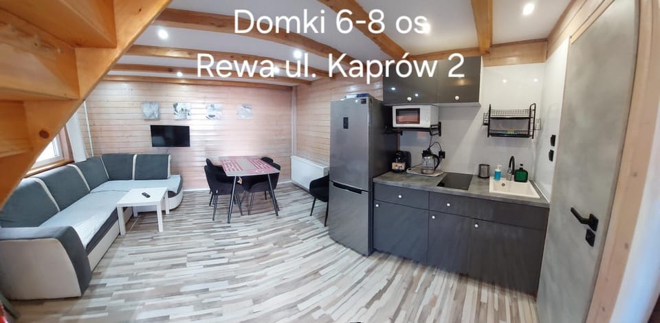 Domki Kaper Rewa Nature lodge in Pomeranian Voivodeship