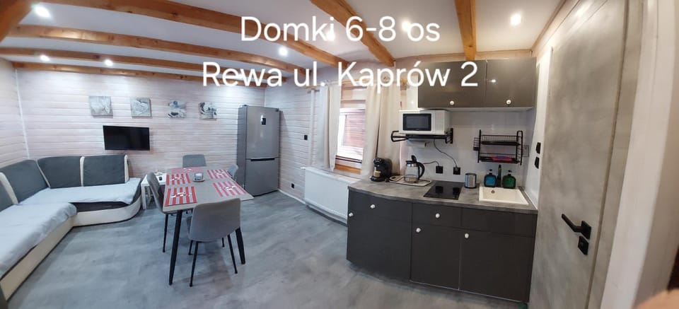 Domki Kaper Rewa Nature lodge in Pomeranian Voivodeship