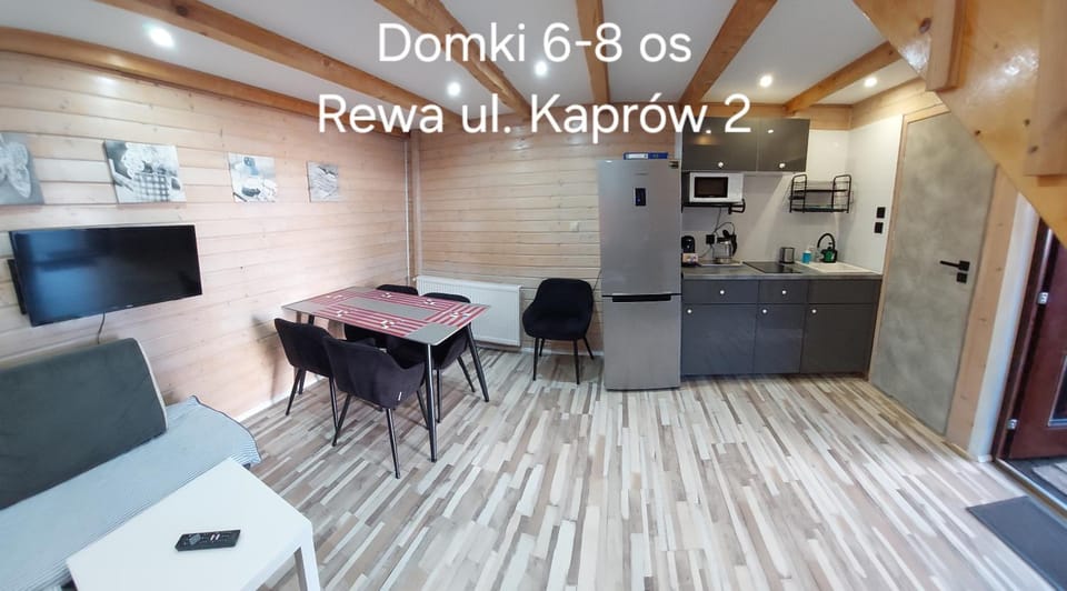 Domki Kaper Rewa Nature lodge in Pomeranian Voivodeship