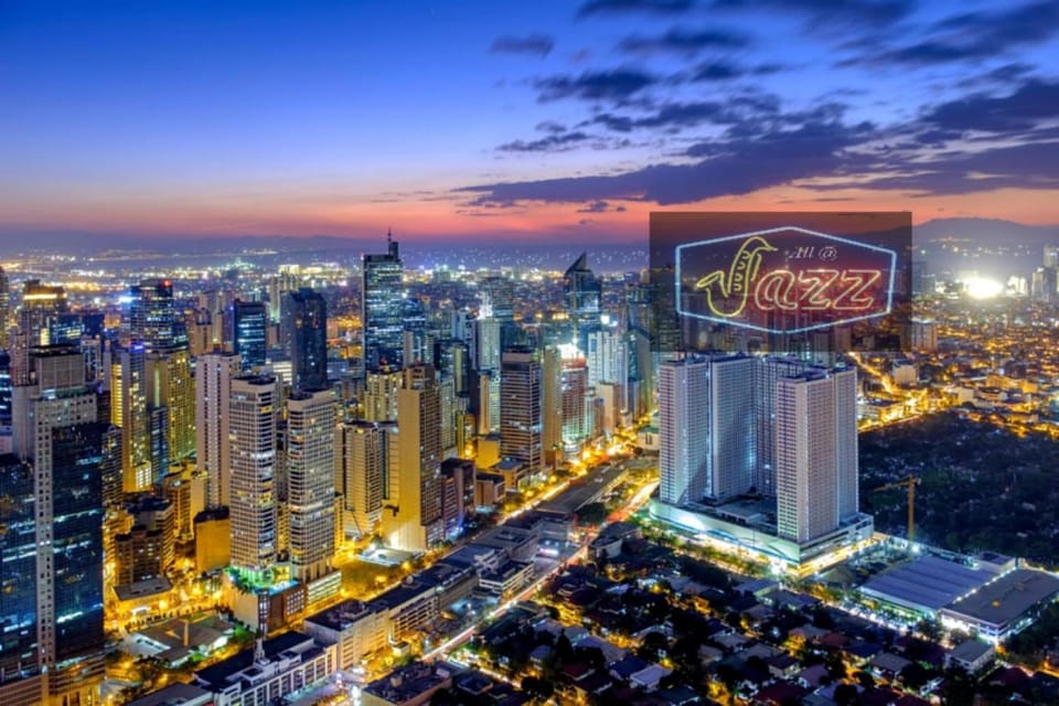 Property building, Night, Bird's eye view, City view