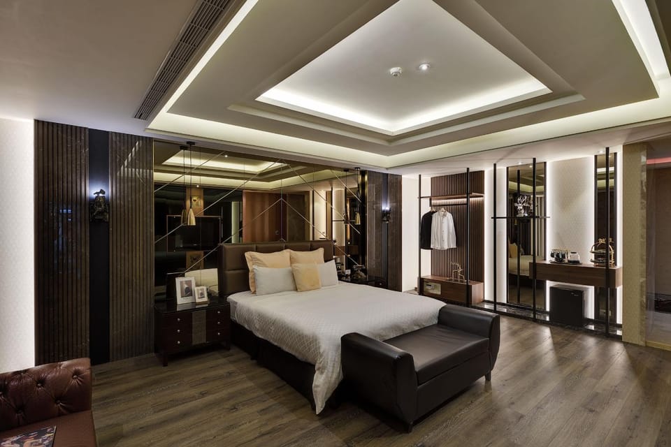 Bed, Photo of the whole room, Bedroom, wardrobe