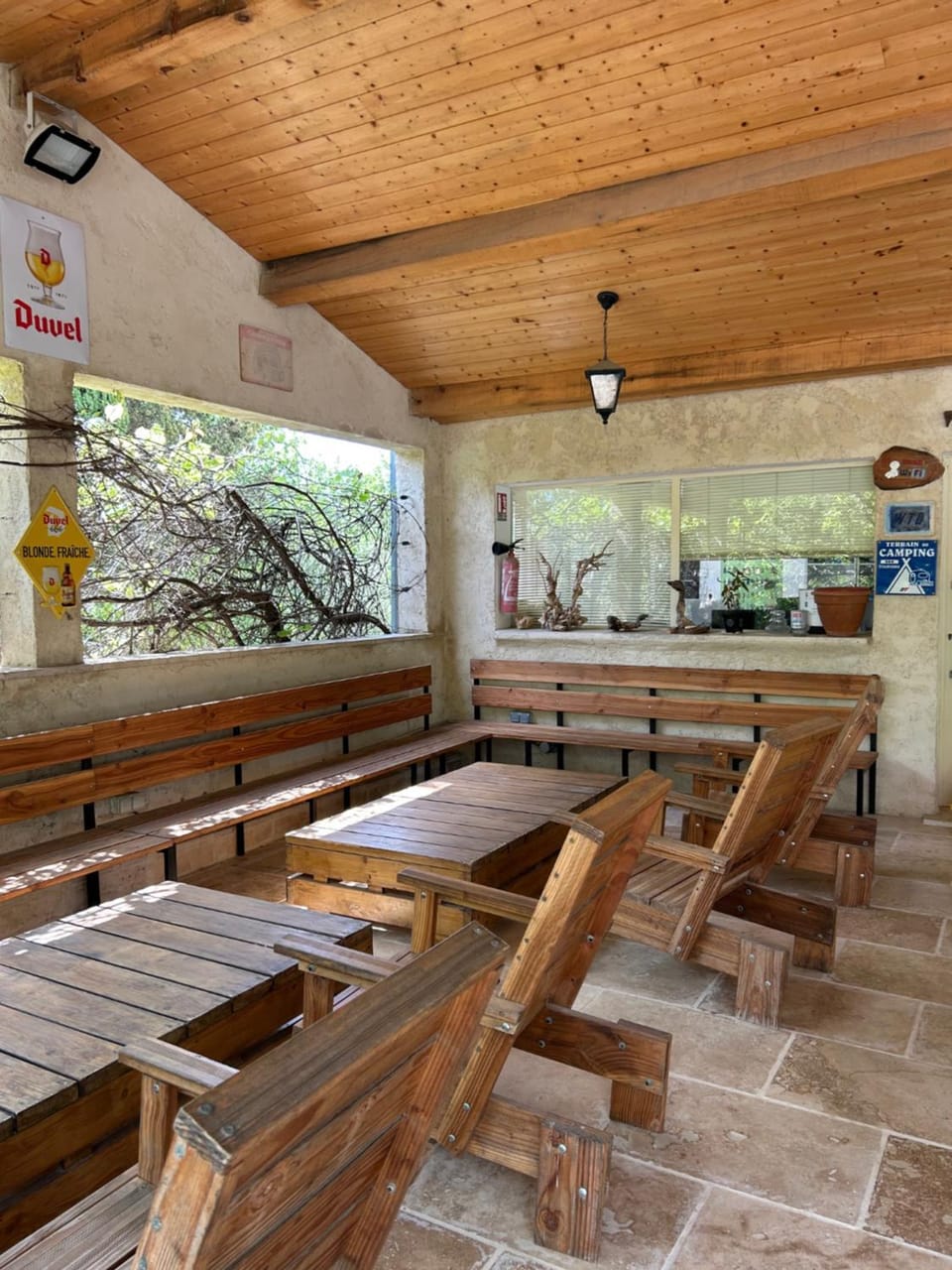 Property building, Patio