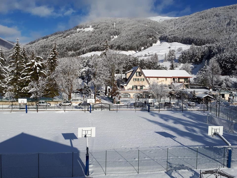 Winter, Mountain view