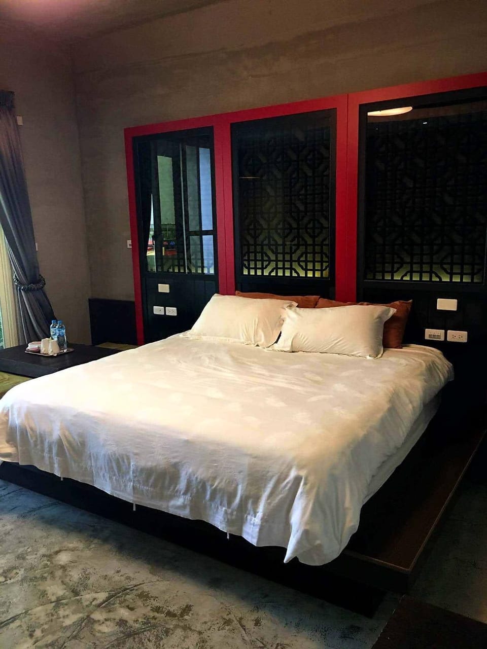 Photo of the whole room, bunk bed