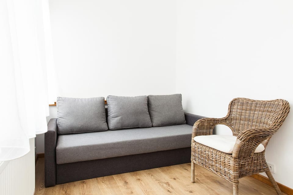 Seating area, Bedroom