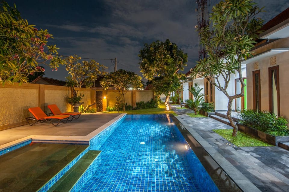 Floor plan, Garden view, Pool view, Swimming pool