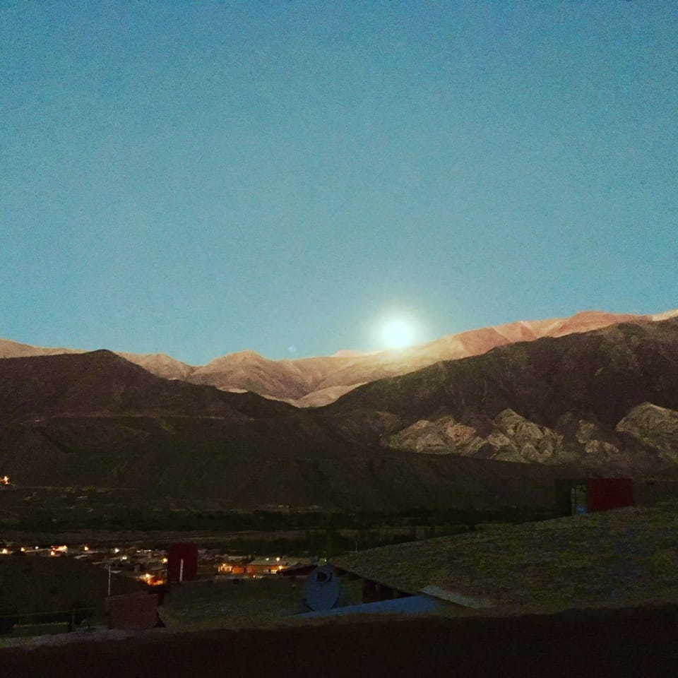 Natural landscape, Winter, Bedroom, On site, Mountain view, Sunset