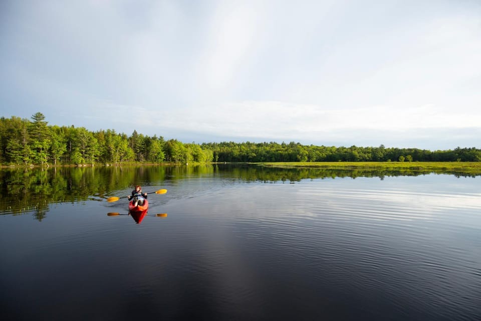 Natural landscape, Activities, Canoeing, Lake view