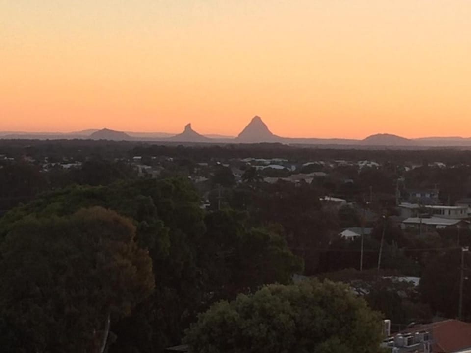 Natural landscape, Mountain view, Sunset