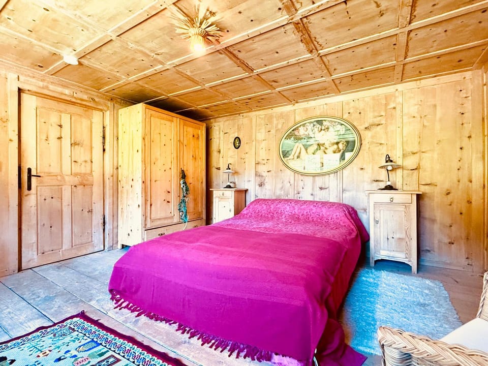 Bed, Photo of the whole room, Bedroom, wardrobe