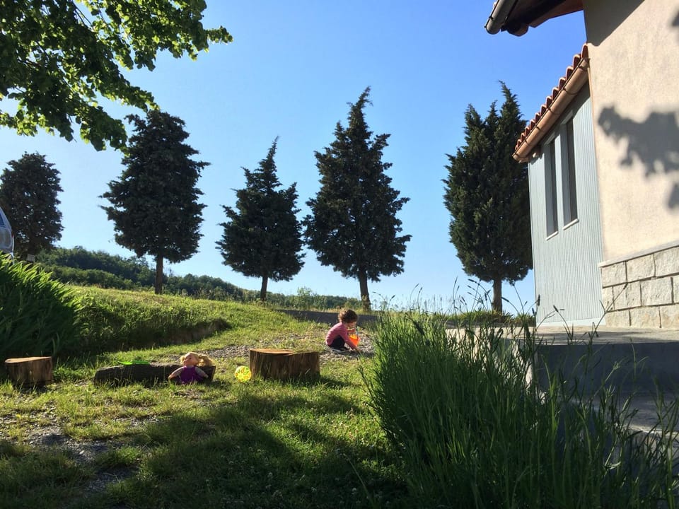 Garden, Street view, Family