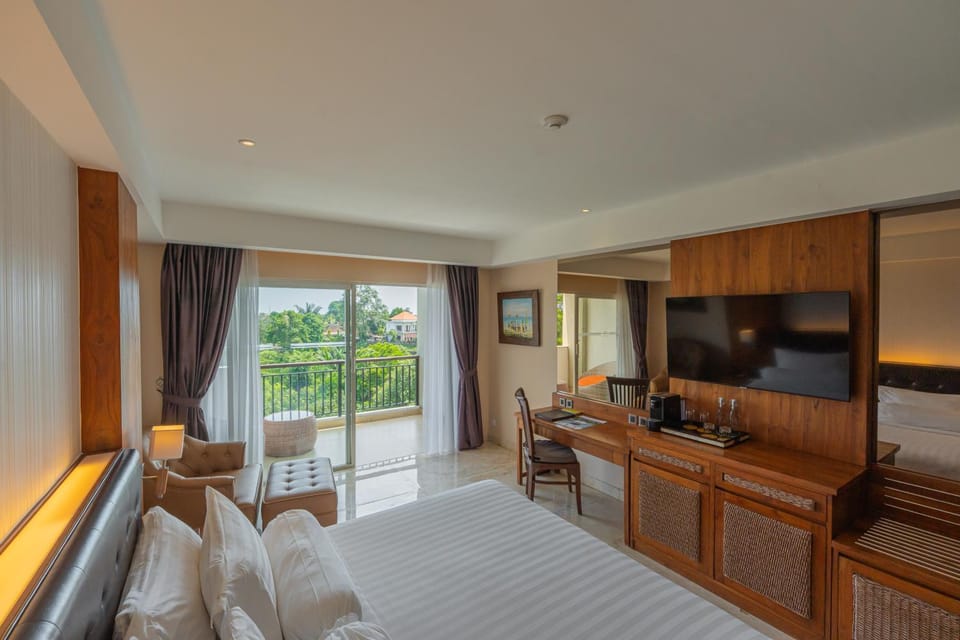 Bed, View (from property/room), Balcony/Terrace, Bedroom