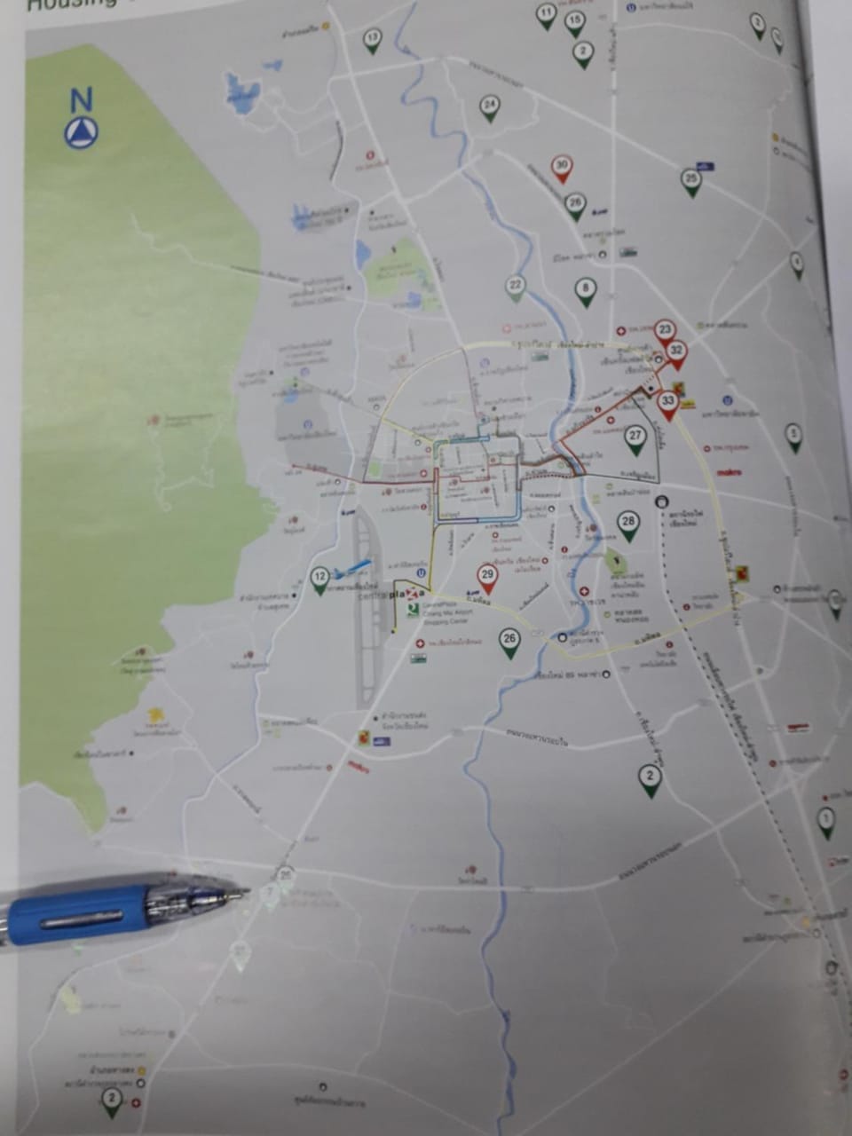 Nearby landmark, Area and facilities