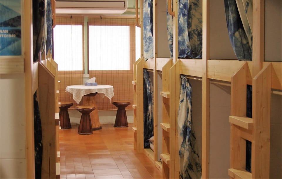 Photo of the whole room, bunk bed