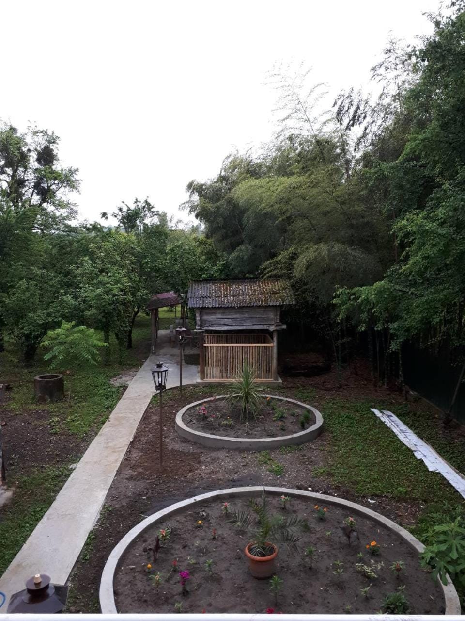 Bird's eye view, Garden